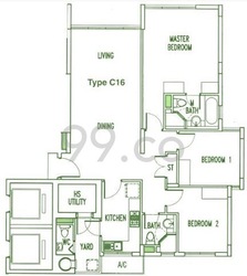 The Waterina (D14), Apartment #202971181